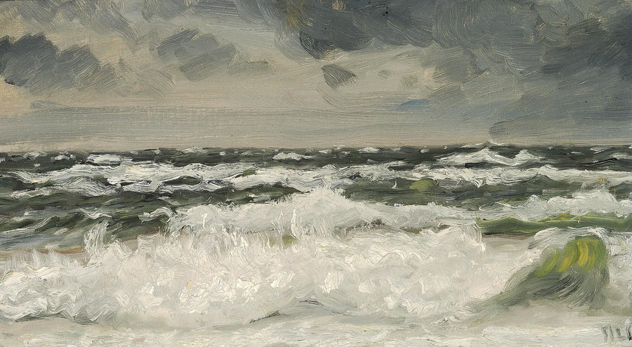 Sulla spiaggia di Skagen. -Michael Peter Ancher
