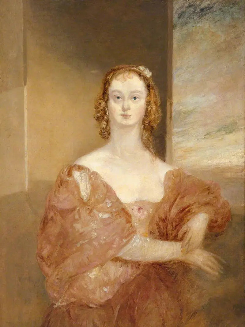 Una Signora in un Costume di Van Dyck - J. M. W. Turner