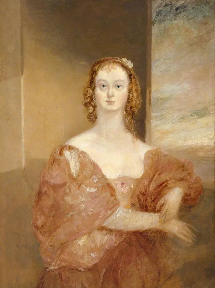 Una Signora in un Costume di Van Dyck - J. M. W. Turner