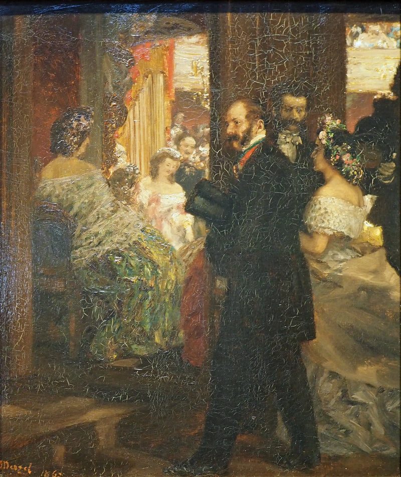 All'Opera - Adolph von Menzel