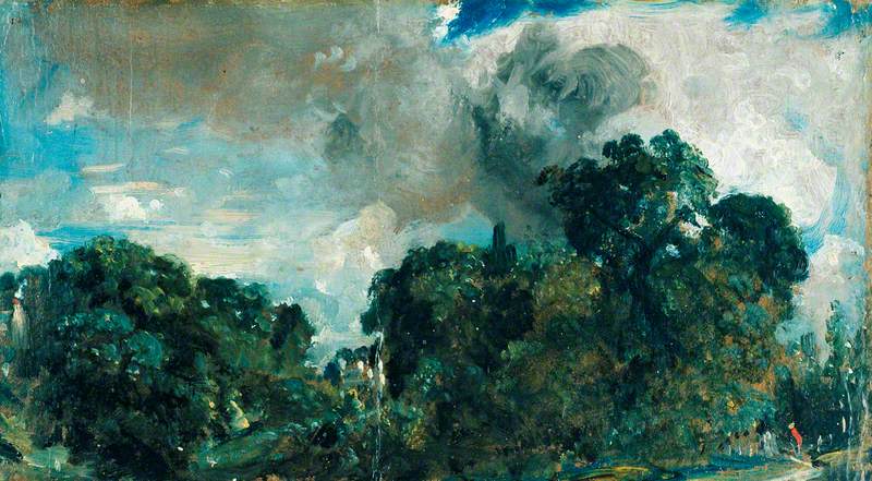 Alla soglia di un bosco - John Constable
