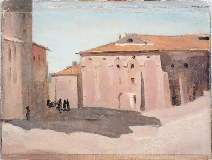 A Marino vicino a Roma - Jean-Baptiste Camille Corot
