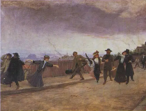 A Montmartre - Jean Béraud