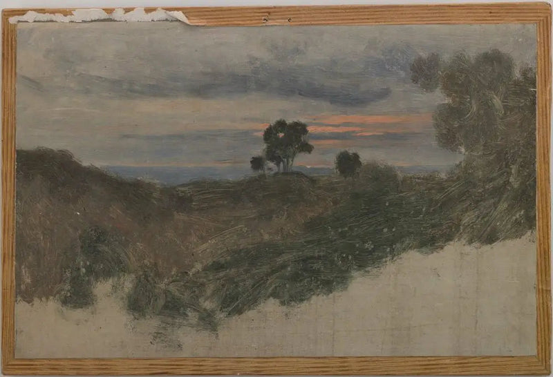 A Olevano vicino a Roma - Jean-Baptiste Camille Corot