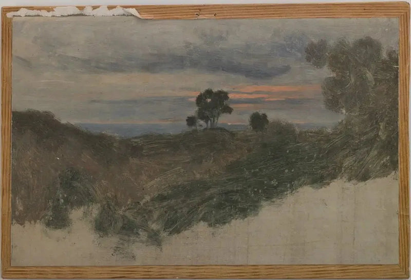 A Olevano vicino a Roma - Jean-Baptiste Camille Corot