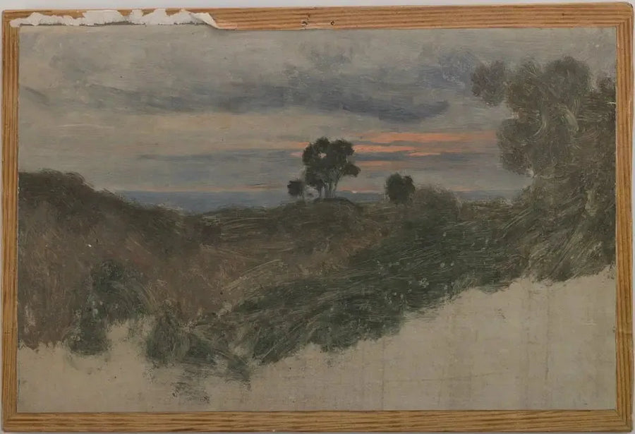 A Olevano vicino a Roma - Jean-Baptiste Camille Corot