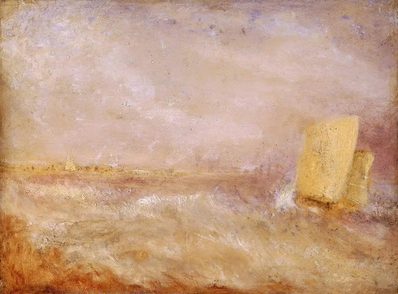 Una barca a vela al largo di Deal - J. M. W. Turner