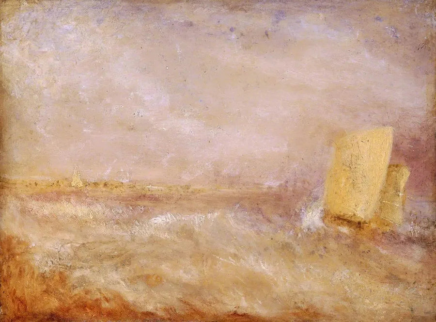 Una barca a vela al largo di Deal - J. M. W. Turner