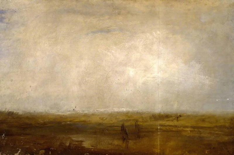 Una Spiaggia Sabbiosa - J. M. W. Turner