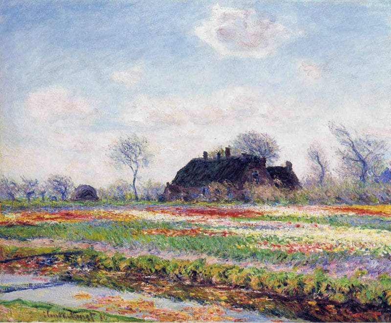 A Sassenheim vicino ad Haarlem, campo di tulipani - Claude Monet