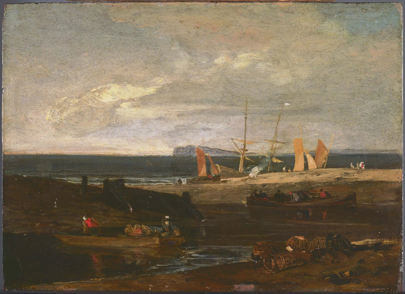 Una scena sulla costa inglese - J. M. W. Turner