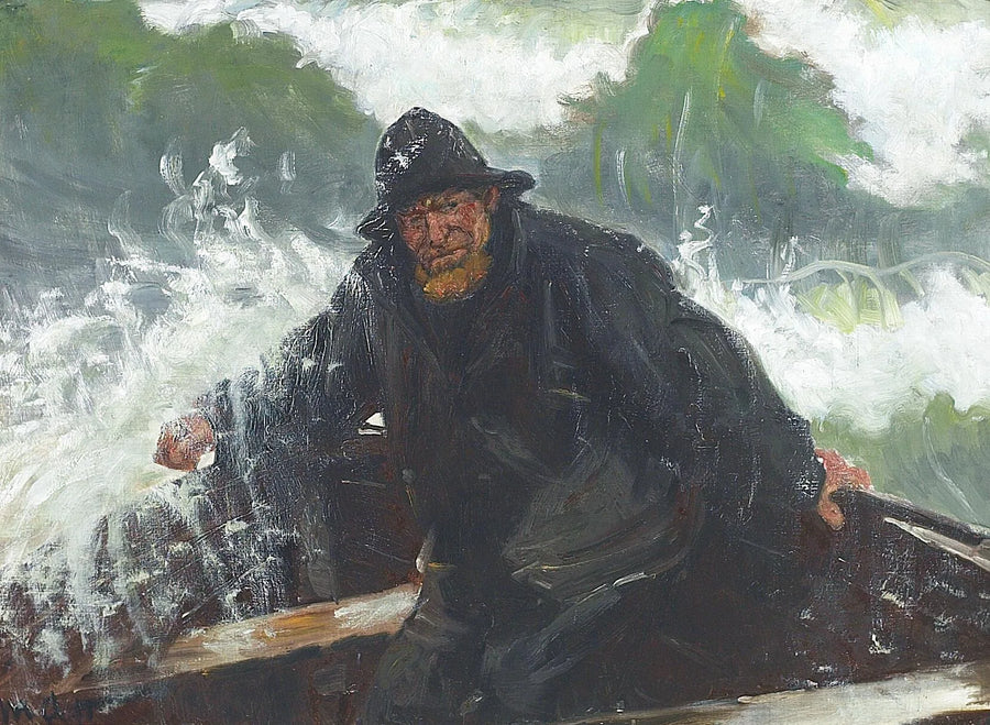 �� attraverso le onde. -Michael Peter Ancher