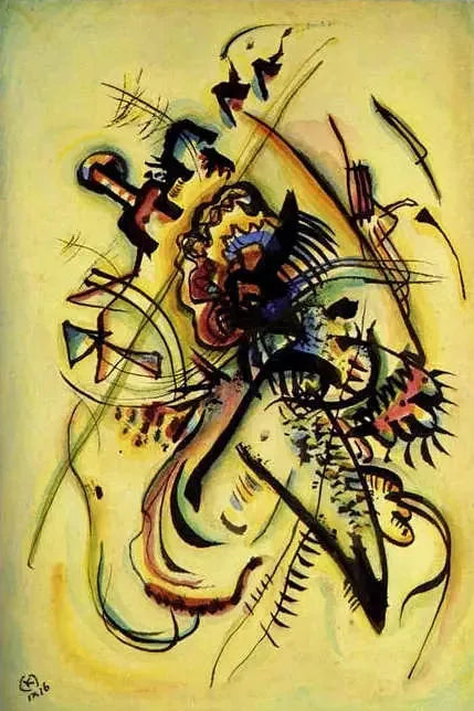 A una voce - Vassily Kandinsky