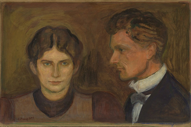 Aase e Harald Nørregaard - Edvard Munch