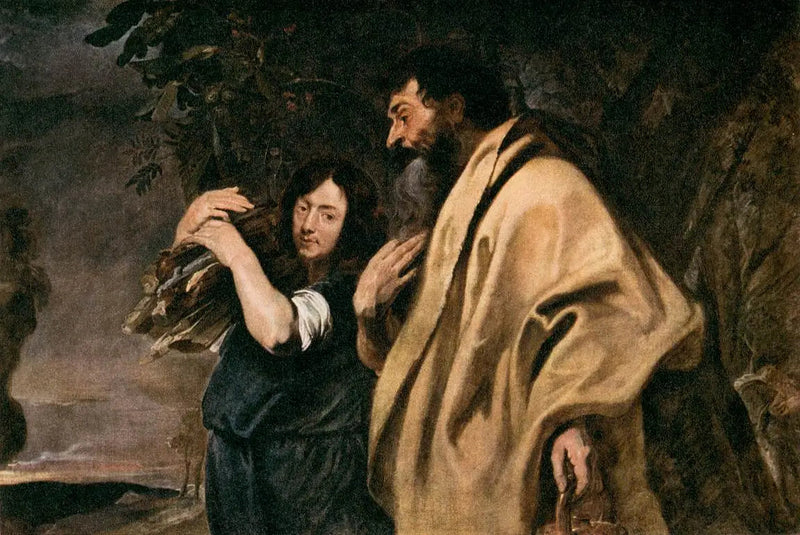 Abramo e Isacco - Antoine van Dyck