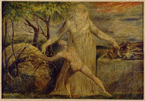 Abramo e Isacco - William Blake