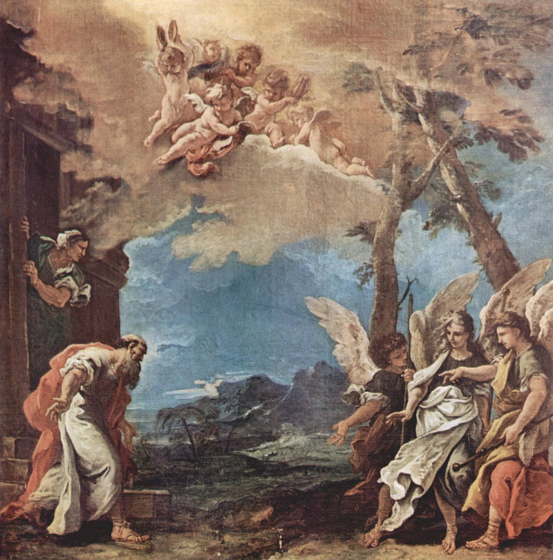 Abramo e i tre angeli - Sebastiano Ricci