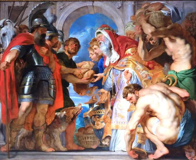 Abraham et Melchisédech - Pietro Paolo Rubens