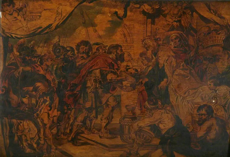 Abraham e Melchisedek - Peter Paul Rubens