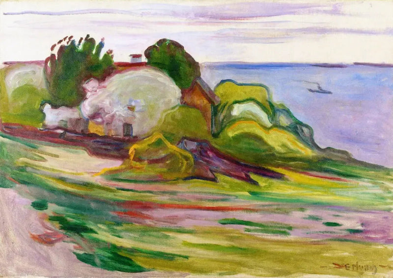 Abres e Torpediniera - Edvard Munch