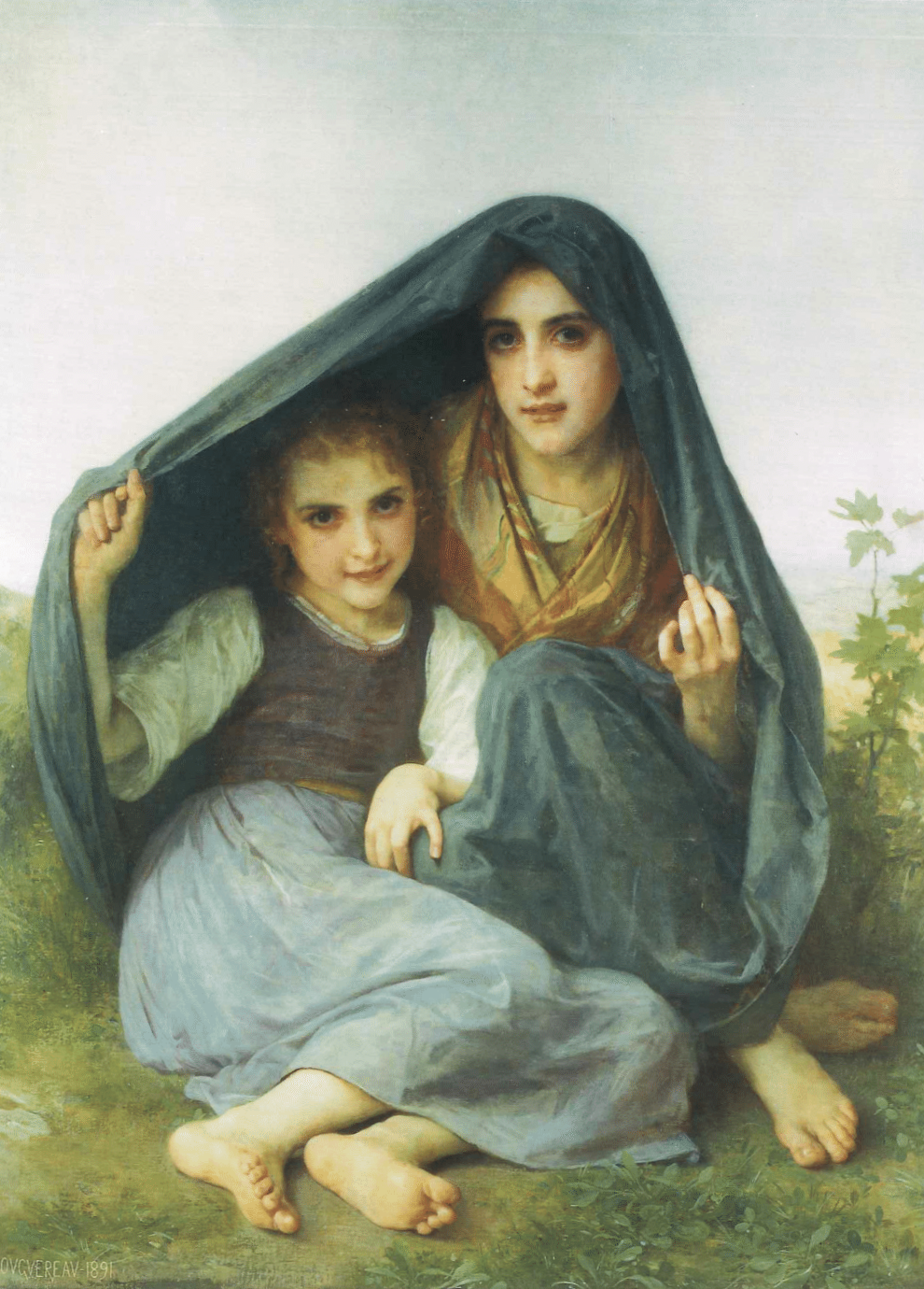 L’Abri (1891) - Bouguereau