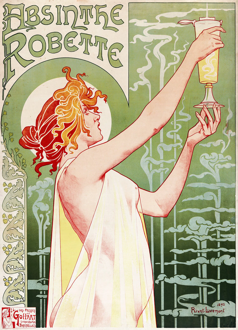 Absinthe Robette - Henri Privat-Livemont