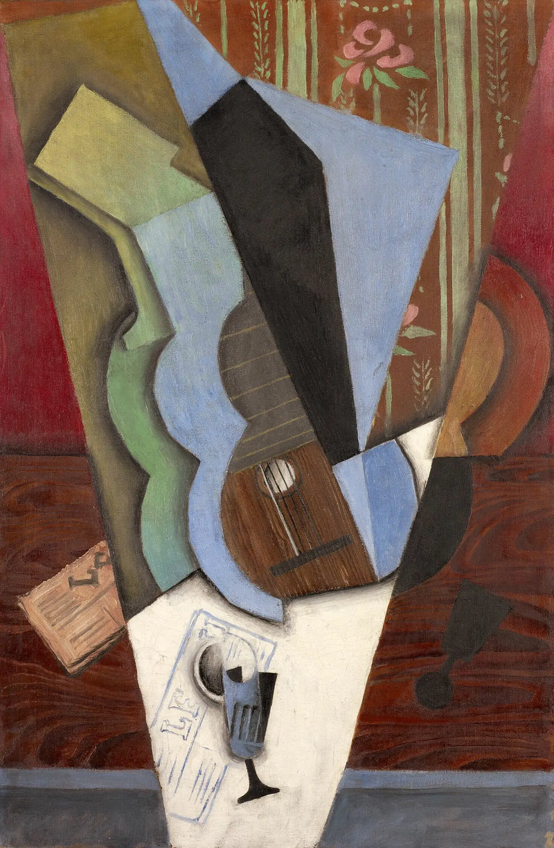 Astrazione (Chitarra e Bicchiere) - Juan Gris