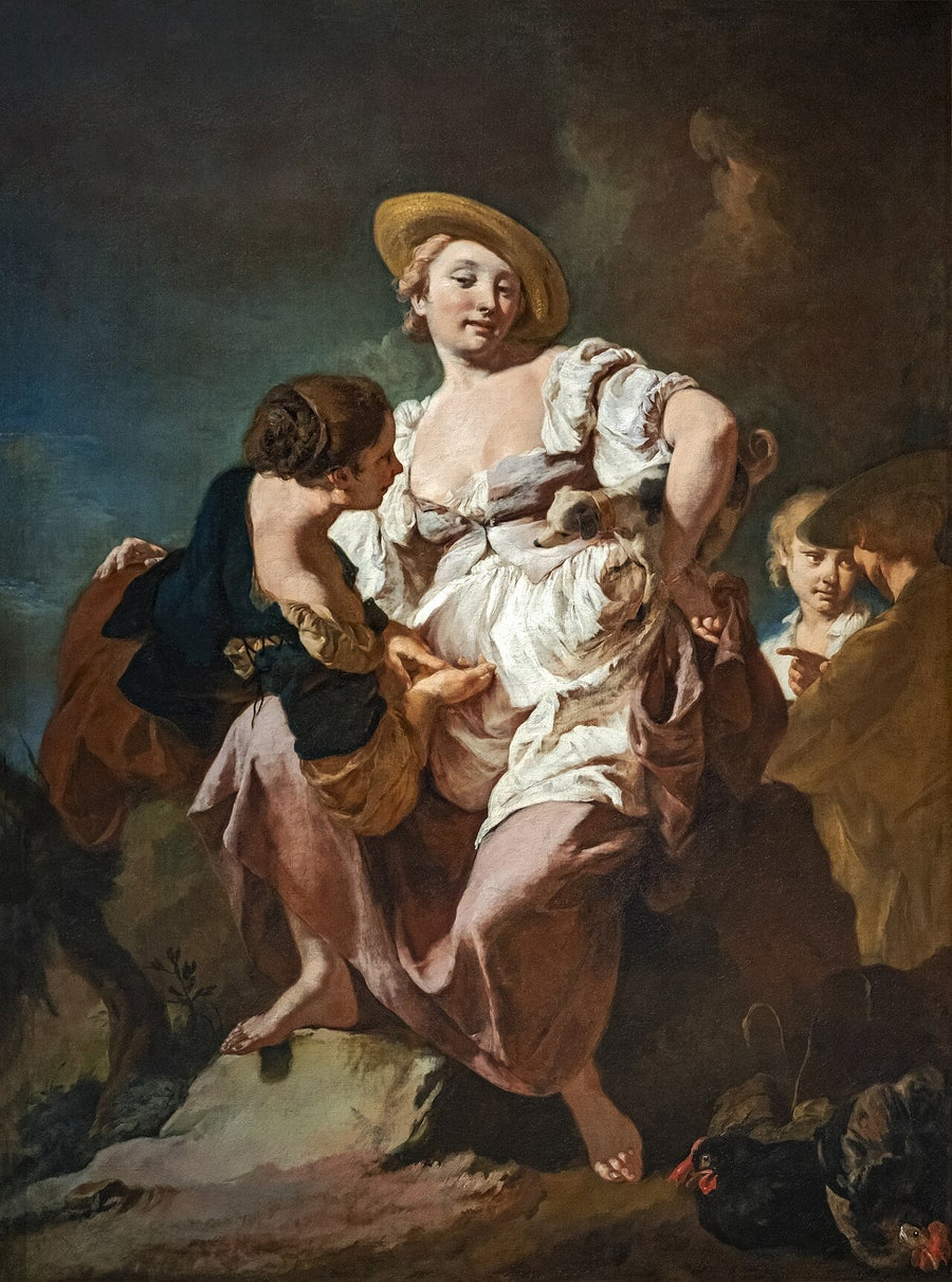 Accademia - L'Indovina 1740-1745 - Giambattista Piazzetta - Giovanni Battista Piazzetta
