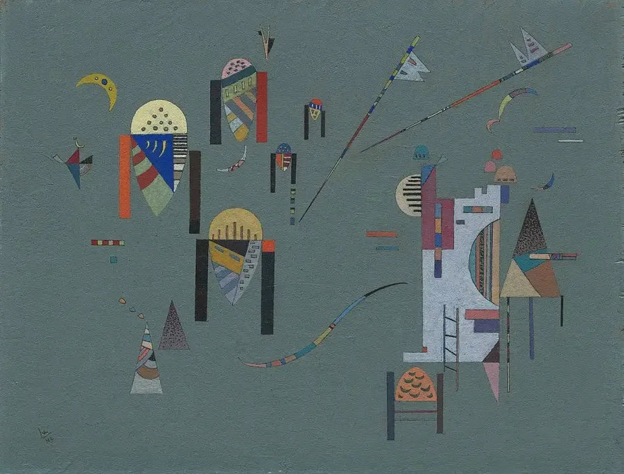 Accenti verticali - Vassily Kandinsky