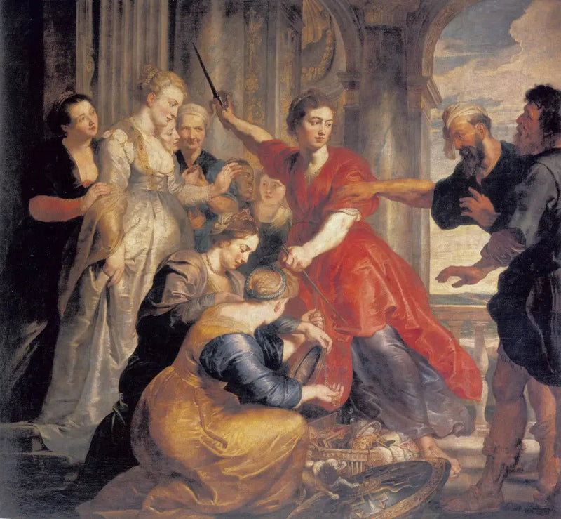 Achille scoperto da Ulisse e Diomede - Antoine van Dyck