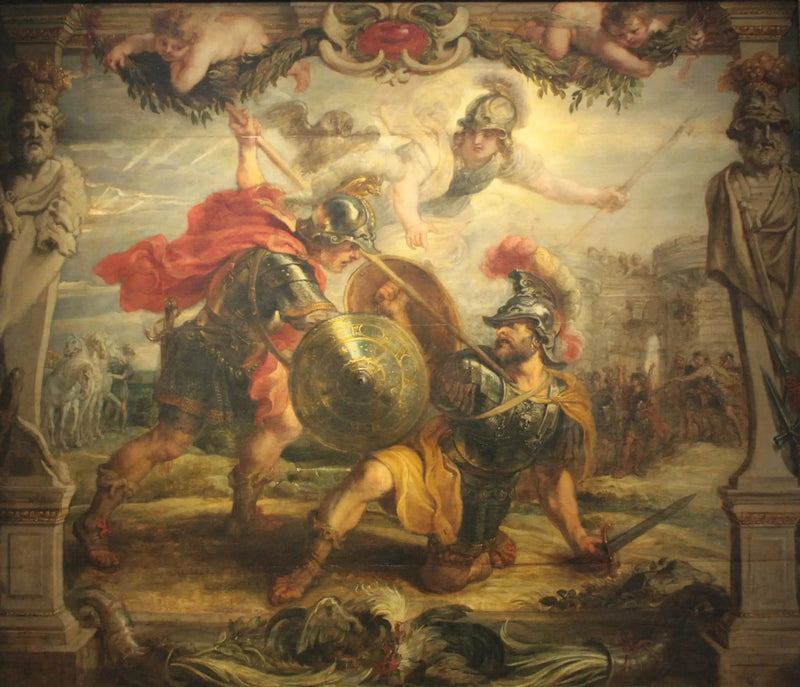 Achille vincitore di Ettore - Peter Paul Rubens