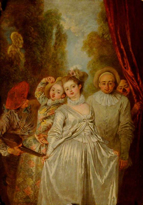 Attori della compagnia italiana - Antoine Watteau