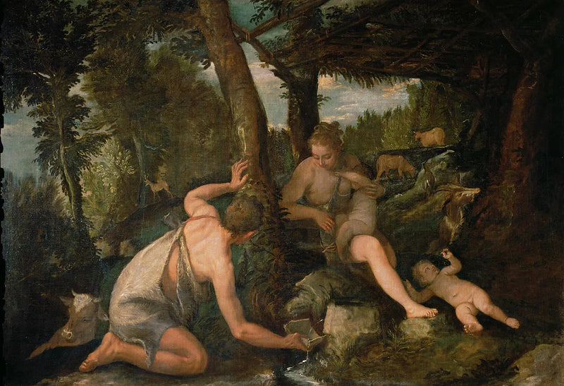 Adamo ed Eva dopo l'espulsione dal paradiso - Paul Véronèse
