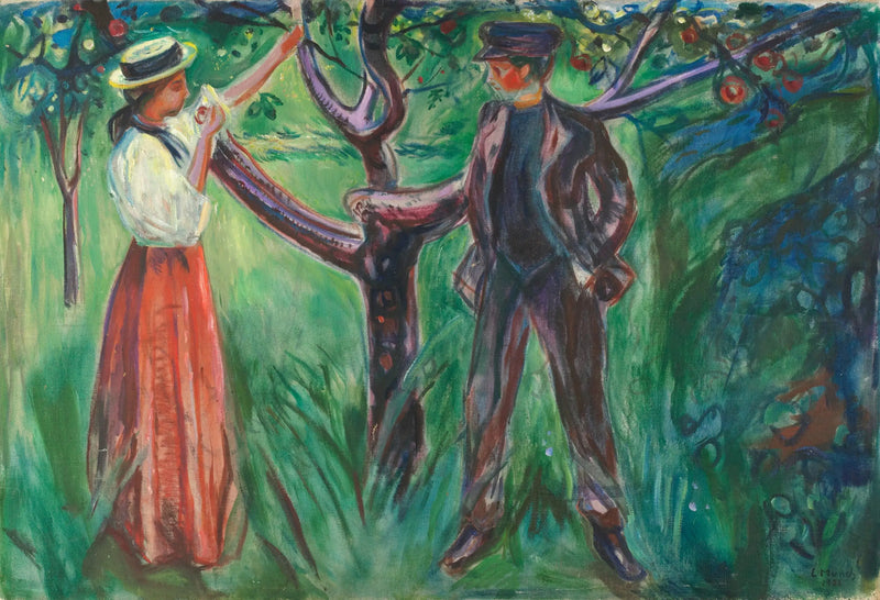 Adamo ed Eva - Edvard Munch