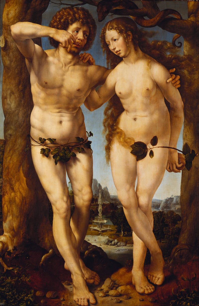 Adamo e Eva - Jan Gossaert