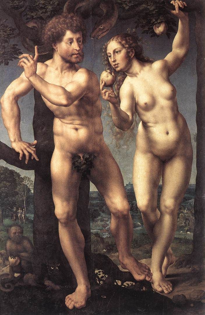Adamo e Eva - Jan Gossaert