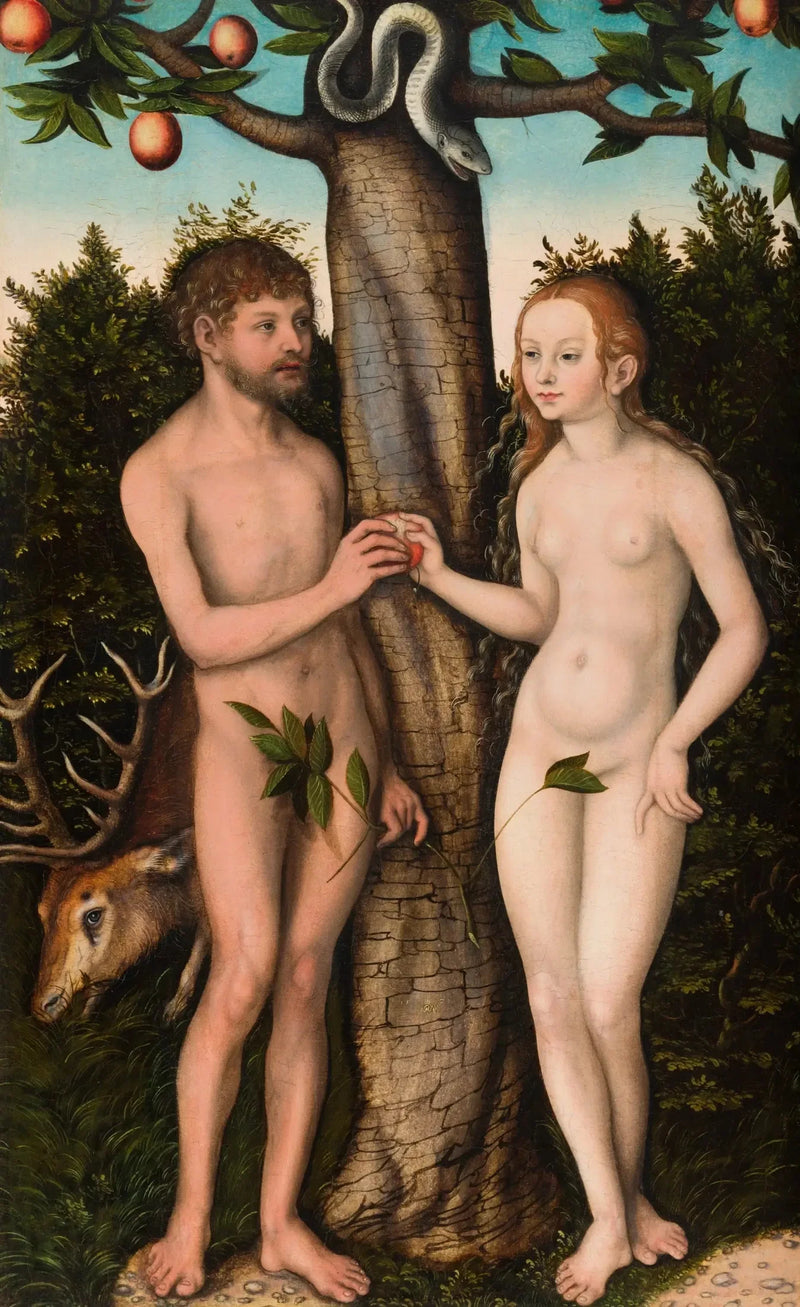 Adamo ed Eva - Lucas Cranach il Vecchio