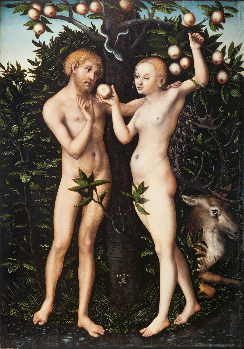 Adamo e Eva - Lucas Cranach il Vecchio