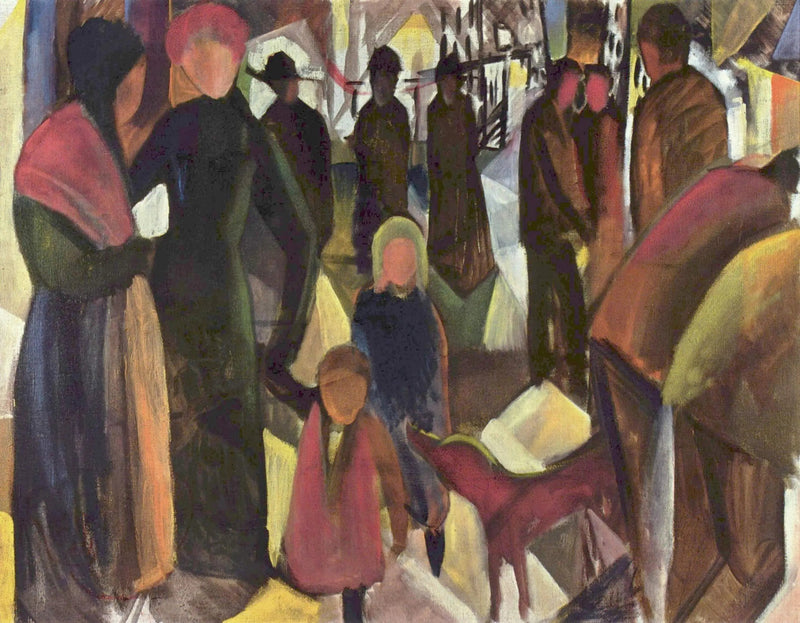 Addio - August Macke