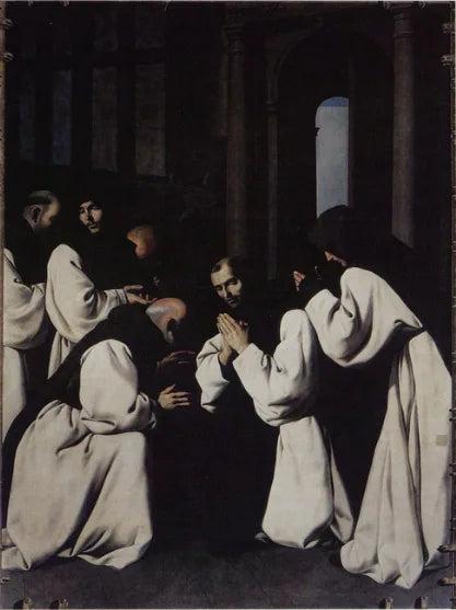 Addio del Padre Juan de Carrión - Francisco de Zurbarán