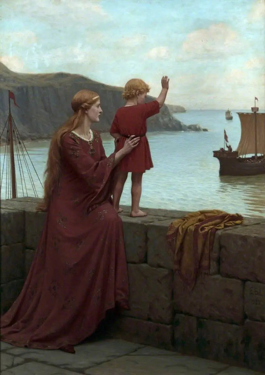 Adieu - Edmund Blair Leighton - Alpha Reproduction