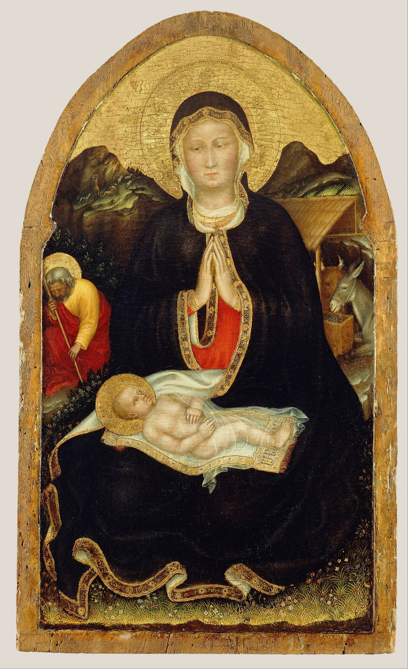 Adorazione del Bambino - Gentile da Fabriano