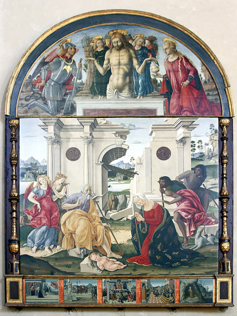 Adorazione del Bambino - Matteo di Giovanni