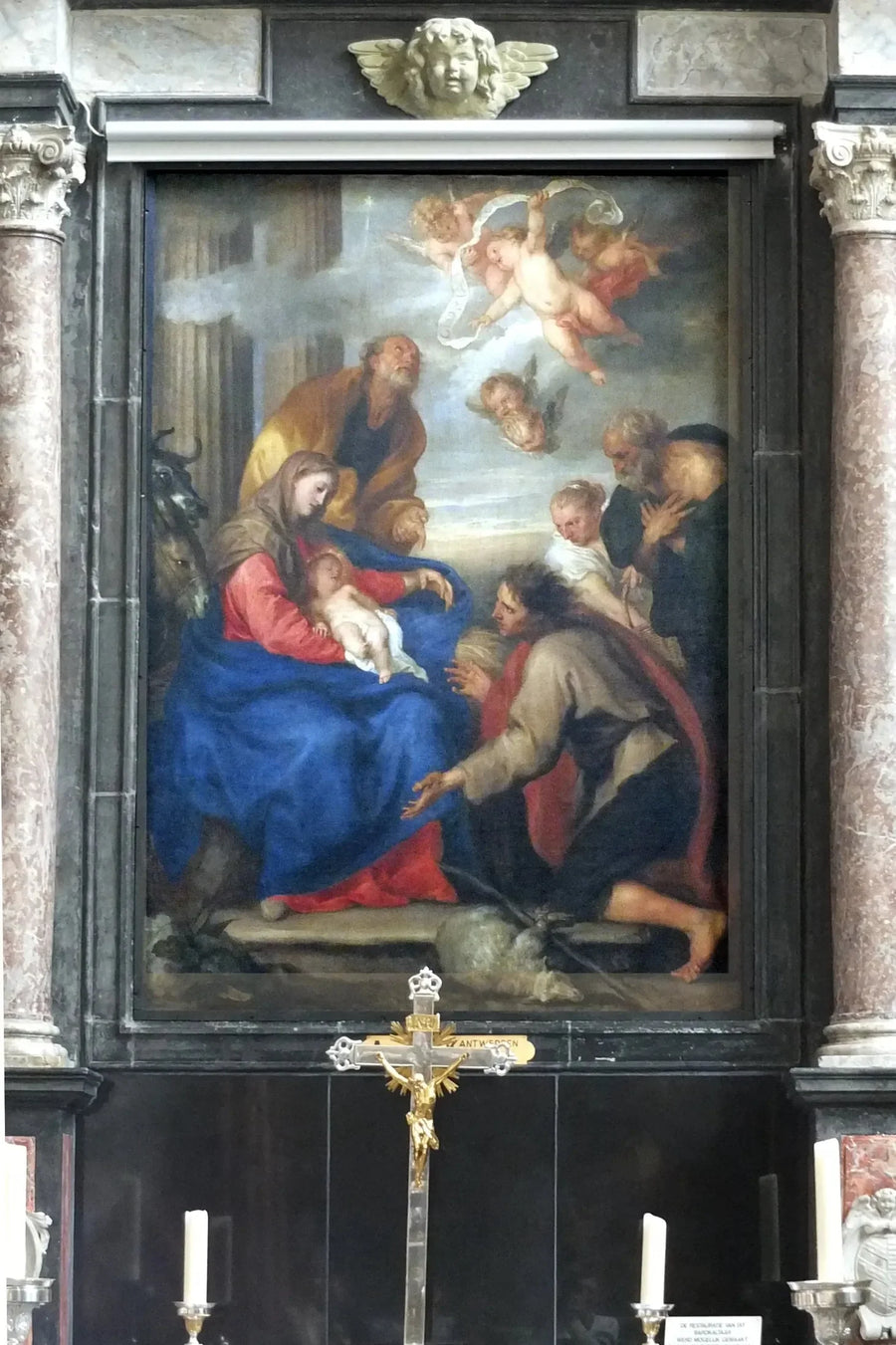 Adorazione dei pastori - Antoine van Dyck