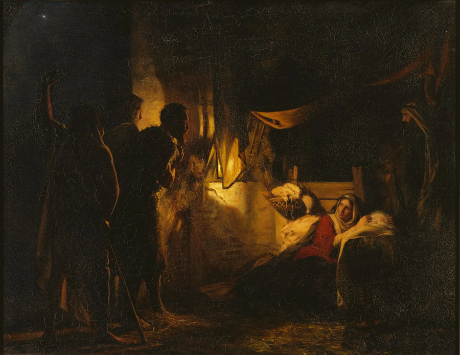 Adorazione dei pastori - Carl Heinrich Bloch