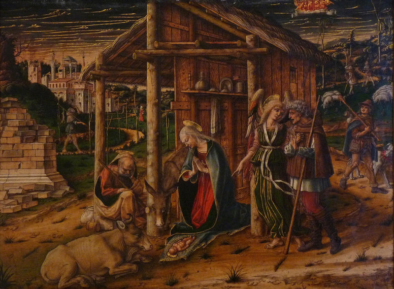 Adorazione dei pastori - Carlo Crivelli