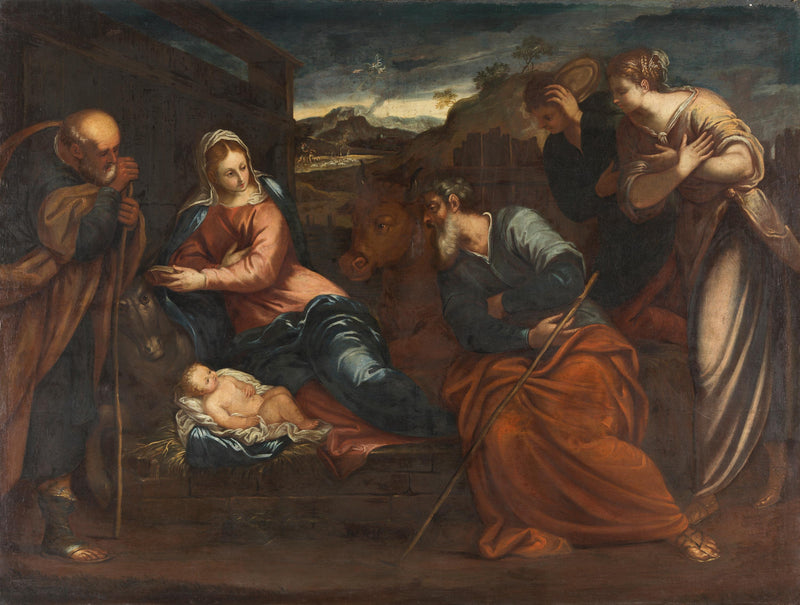 Adorazione dei pastori - Jacopo Tintoretto