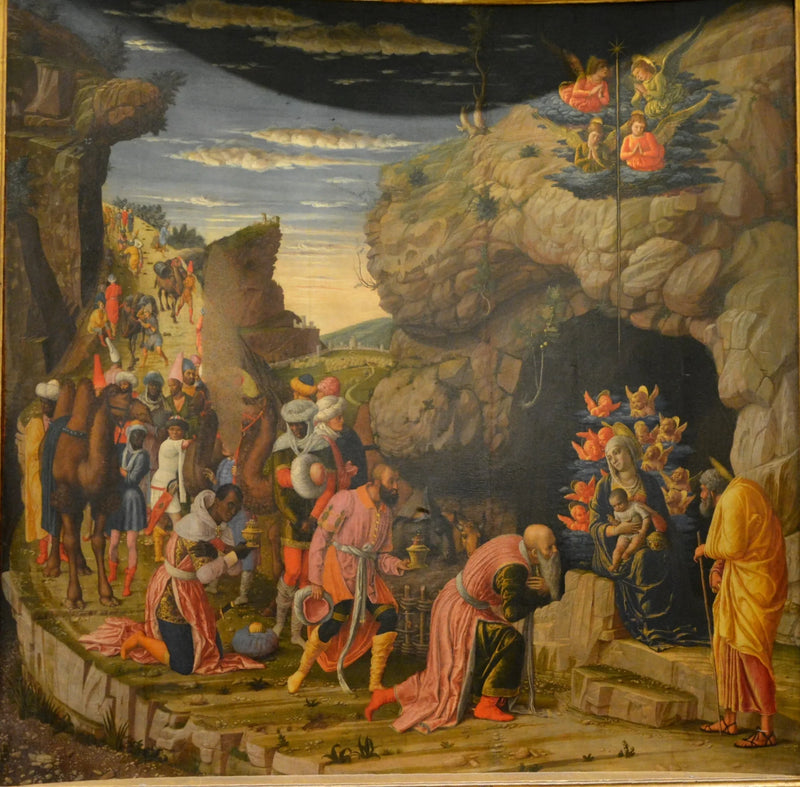 Adorazione dei Magi - Andrea Mantegna