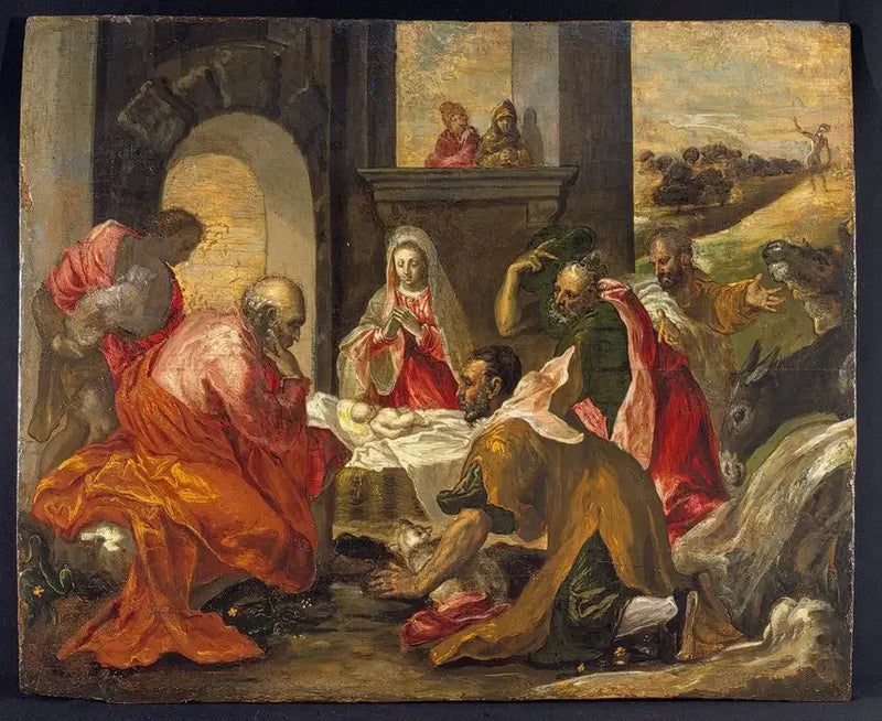 Adorazione dei Magi - El Greco