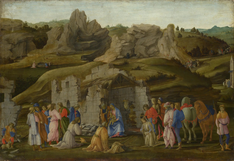 Adorazione dei Magi - Filippino Lippi